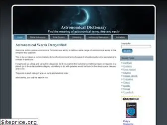 astrodictionary.org.uk