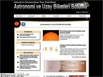 astronomi.istanbul.edu.tr