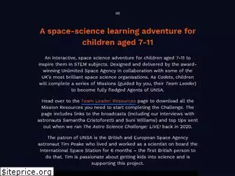 astrosciencechallenge.com