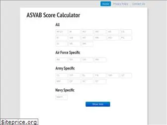 asvabscorecalculator.com