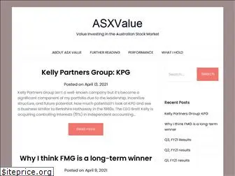 asxvalue.com