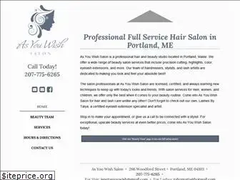 asyouwishsalon.com