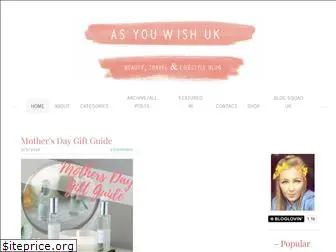 asyouwishuk.com