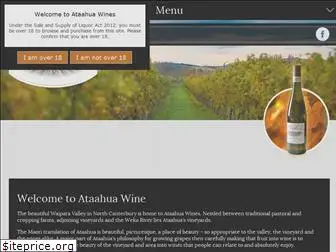 ataahuawine.co.nz