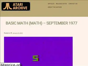 atariarchive.org
