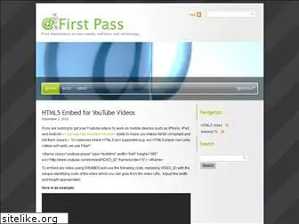 atfirstpass.com