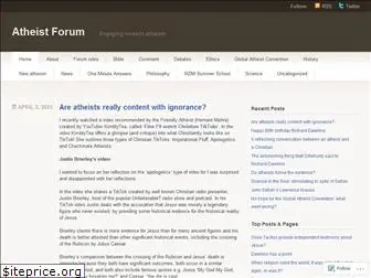 atheistforum.wordpress.com