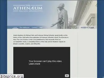 athenaeumclub.co.uk