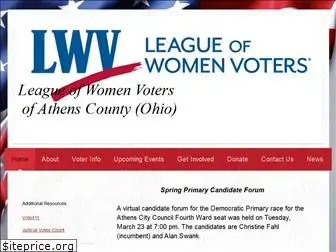 athensleagueofwomenvoters.org