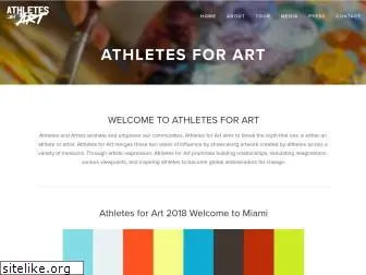 athletesforart.com