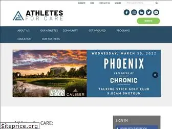athletesforcare.org