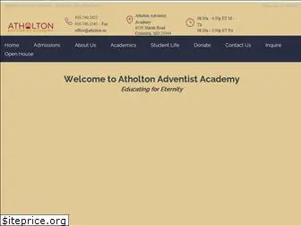 atholtonadventistacademy.org