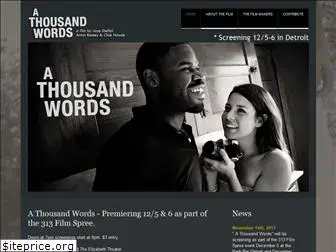 athousandwordsfilm.com