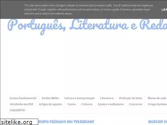 atividadesdeportugueseliteratura.blogspot.com