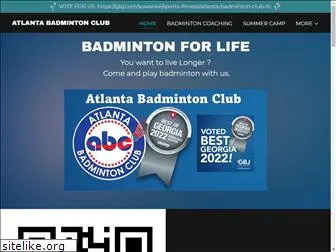 atlantabadmintonclub.com