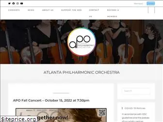 atlantaphilharmonic.org