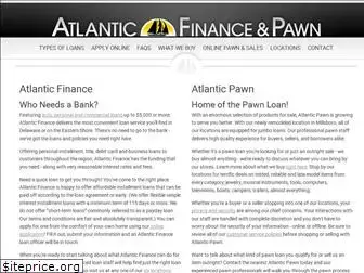 atlanticfinanceandpawn.com