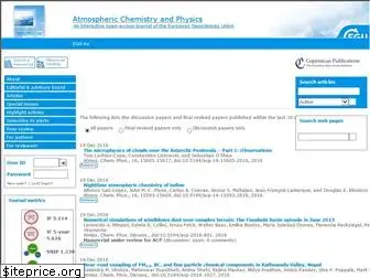 atmos-chem-phys.org