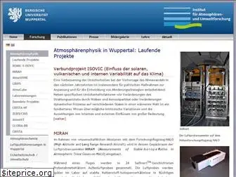 atmos.physik.uni-wuppertal.de