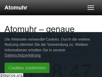 atomuhr.de