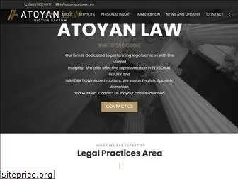 atoyanlaw.com
