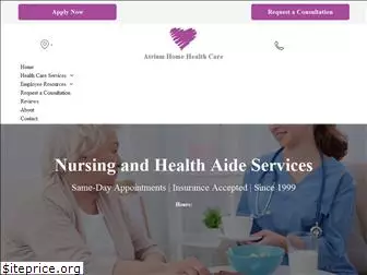 atriumhomecare.com