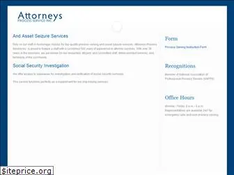 attorneysprocessservice.net