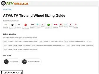 atvwheelsize.com