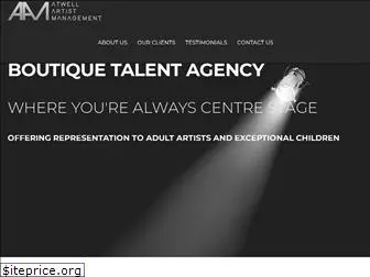 atwellartistmanagement.com