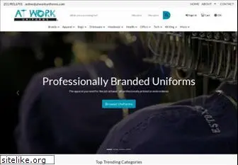 atworkuniforms.com