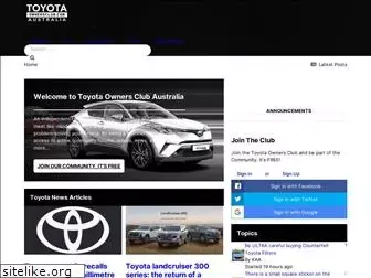 au.toyotaownersclub.com