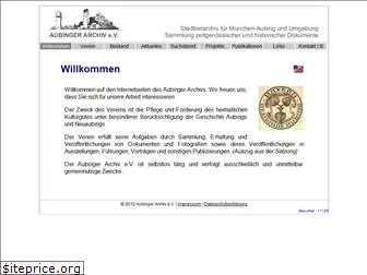 aubinger-archiv.de