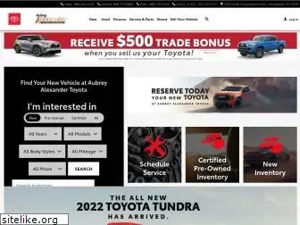 aubreyalexandertoyota.com