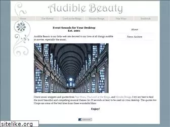 audiblebeauty.net