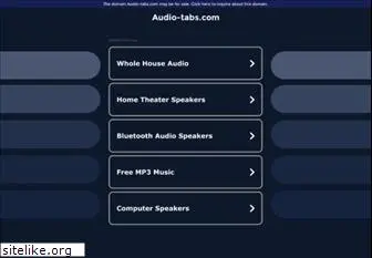 audio-tabs.com