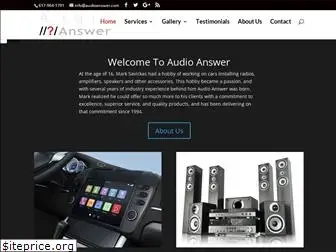 audioanswer.com