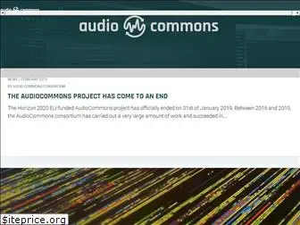 audiocommons.org