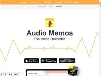 audiomemos.com