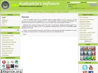 audiophilesoft.com