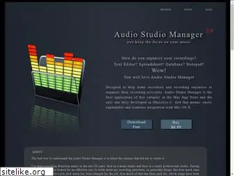 audiostudiomanager.com