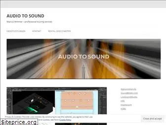 audiotosound.de