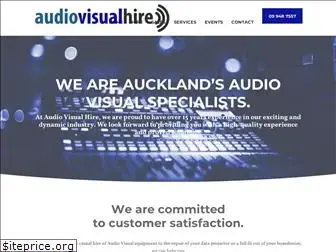 audiovisualhire.co.nz