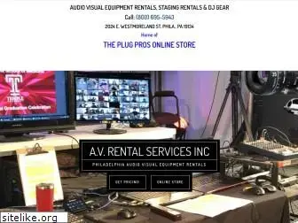 audiovisualrenting.com