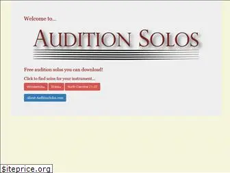 auditionsolos.com