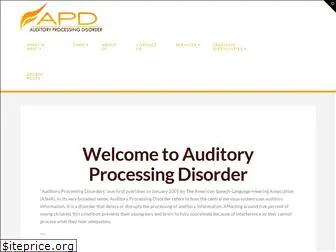 auditoryprocessingdisorder.com.au