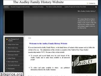 audleyfamilyhistory.com