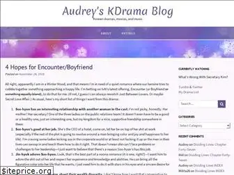 audreyskdramablog.com