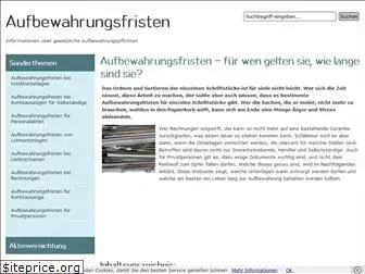 aufbewahrungsfristen.org