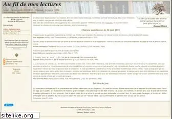 aufildemeslectures.net