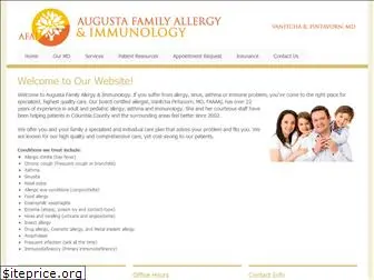 augustafamilyallergy.com